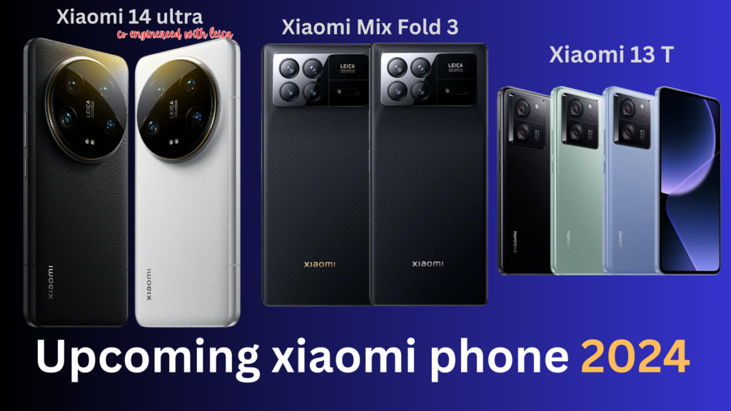 upcoming latest xiaomi phone